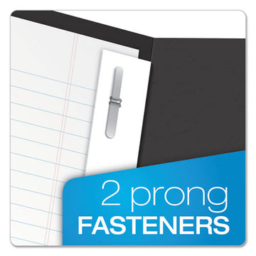Oxford™ Twin-pocket Folders With 3 Fasteners, 0.5" Capacity, 11 X 8.5, Black 25-box freeshipping - TVN Wholesale